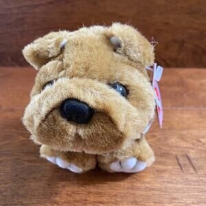 SWIBCO Puffkins Vintage 1990s "Bruno" Bull Plush